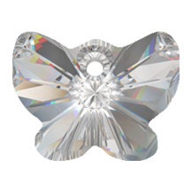Swarovski 6754 Butterfly Pendant 18mm Crystal 
